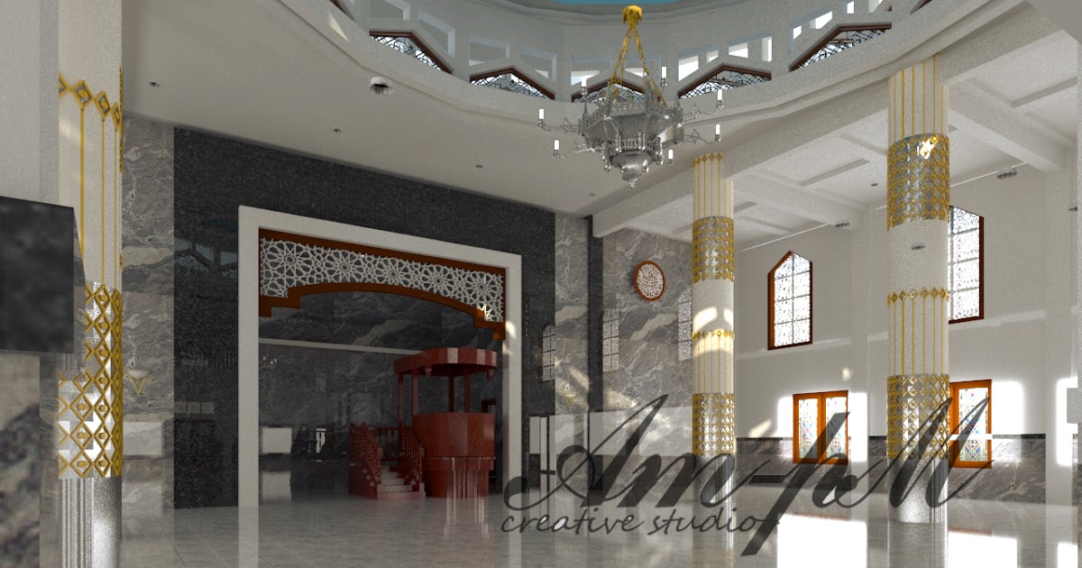 Info Penting 52 Contoh Granit  Dinding  Masjid