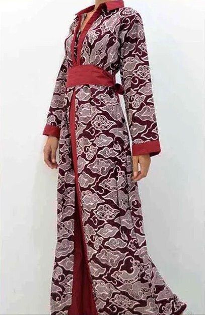  12 model  kemeja gamis batik  mega  mendung  untuk pria 