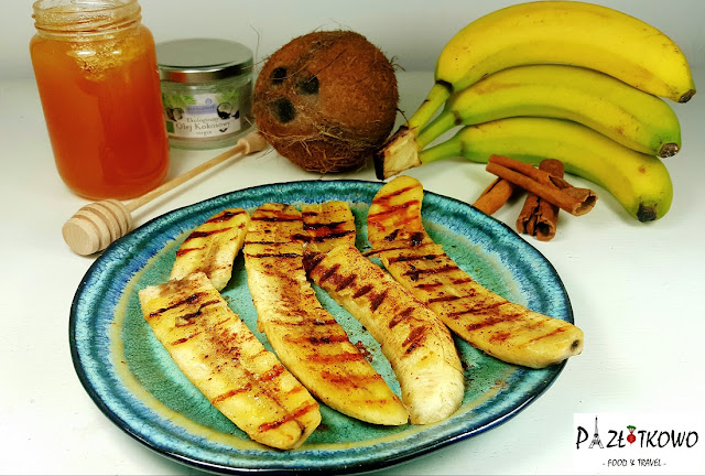 Fot. ©PAZŁOTKOWO, GRILLOWANE BANANY – GRILLED BANANAS