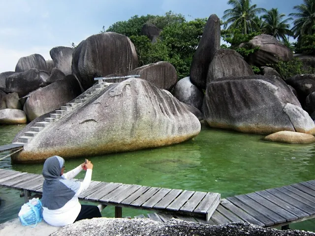 Indahnya Alif Stone Park di Natuna, Kepri