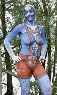 body painting events