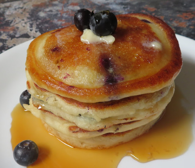 Blueberry Buttermilk Pancakes