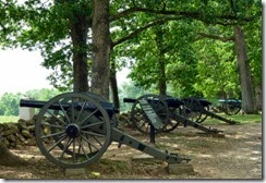 Many cannons here