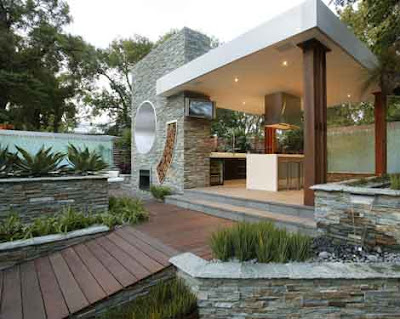 Contemporary Kitchen Design on Outdoor Kitchen Design Modern   Luxury Home Interior Design Ideas
