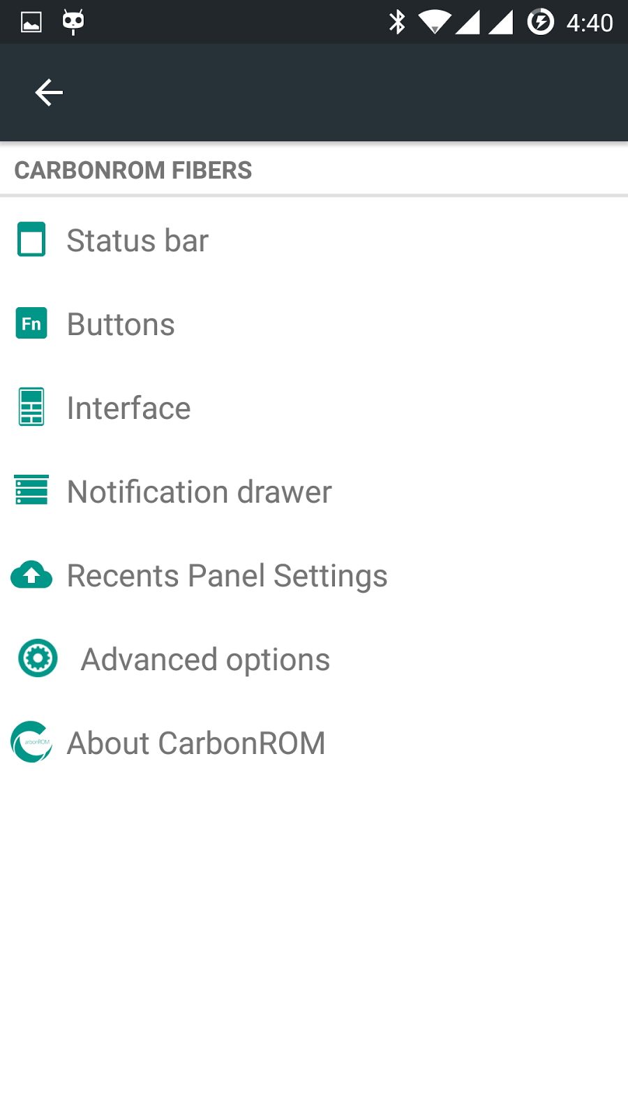 Custom ROM Carbon for Xiaomi MI4I