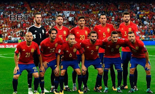 Timnas Spain di Piala Dunia Russia 2018