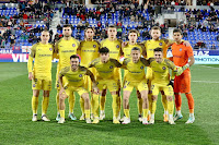 📸F. C. ANDORRA 📆8 marzo 2024 ⬆️Jorge Pombo, Álex Pastor, José Marsá, Jon Karrikaburu, Jandro Orellana, Diego Alende, Nico Ratti. ⬇️Diego Pampín, Iker Benito, Rubén Bover, Iván Gil. S. D. HUESCA 2 🆚 F. C. ANDORRA 0 Viernes 08/03/2024, 20:30 horas. Campeonato de Liga de 2ª División, jornada 30. Huesca, estadio El Alcoraz: 4.900 espectadores. GOLES: ⚽1-0: 29’, Samuel Obeng. ⚽2-0: 64’, Elady Zorrilla.