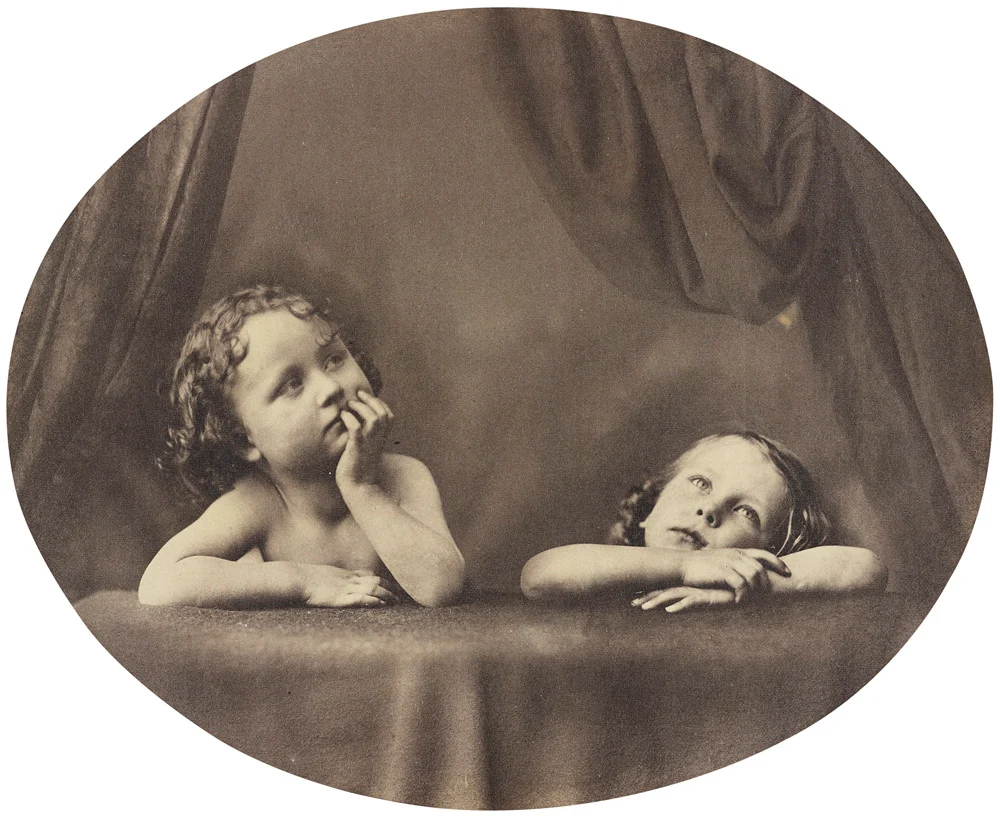 Non Angeli sed Angli by Oscar Rejlander - Victorian Giants exhibition, National Portrait Gallery, London