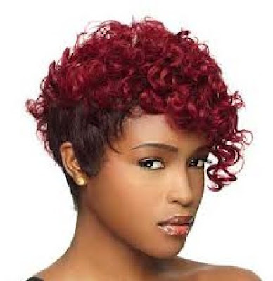 Bild für Curly Red Mohawk Frisuren
