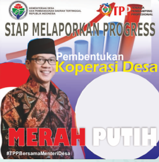 Twibbon PROGRESS PEMBENTUKAN KDMP 2025: Bukti Aksi Nyata Demi Desa Maju, Indonesia Hebat!