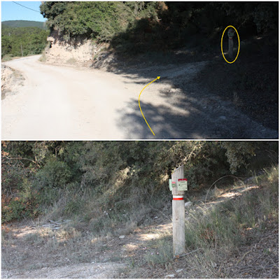 GR-7 BELLPRAT A JORBA (PONT DEL GANXO), Camí de Gallardes a Sant Martí de Tous