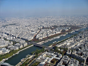 Birds Eye View of Paris