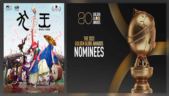 80 Premios Globos de Oro - nominados a mejor película de animación - Inu-Oh - Masaaki Yuasa - Cinemaran y Garbo Media