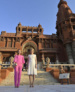 Princess Elisabeth and Queen Mathilde of Belgium visit Egypt
