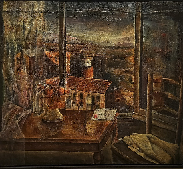 Bodegón ante la ventana, 1959. Óleo sobre lienzo de Isabel Quintanilla