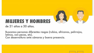 Casting en Asunción se buscan hombres y mujeres de 21 a 30 años para comercial / Paraguay