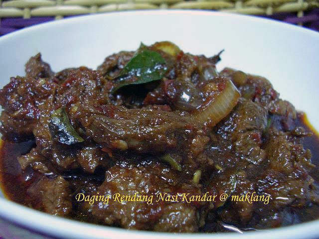 My Kitchen Diary: DAGING RENDANG NASI KANDAR