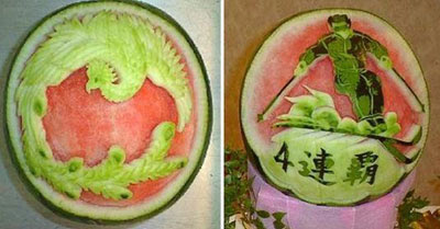 Amazing Watermelon Art