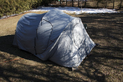 tent ready for second night