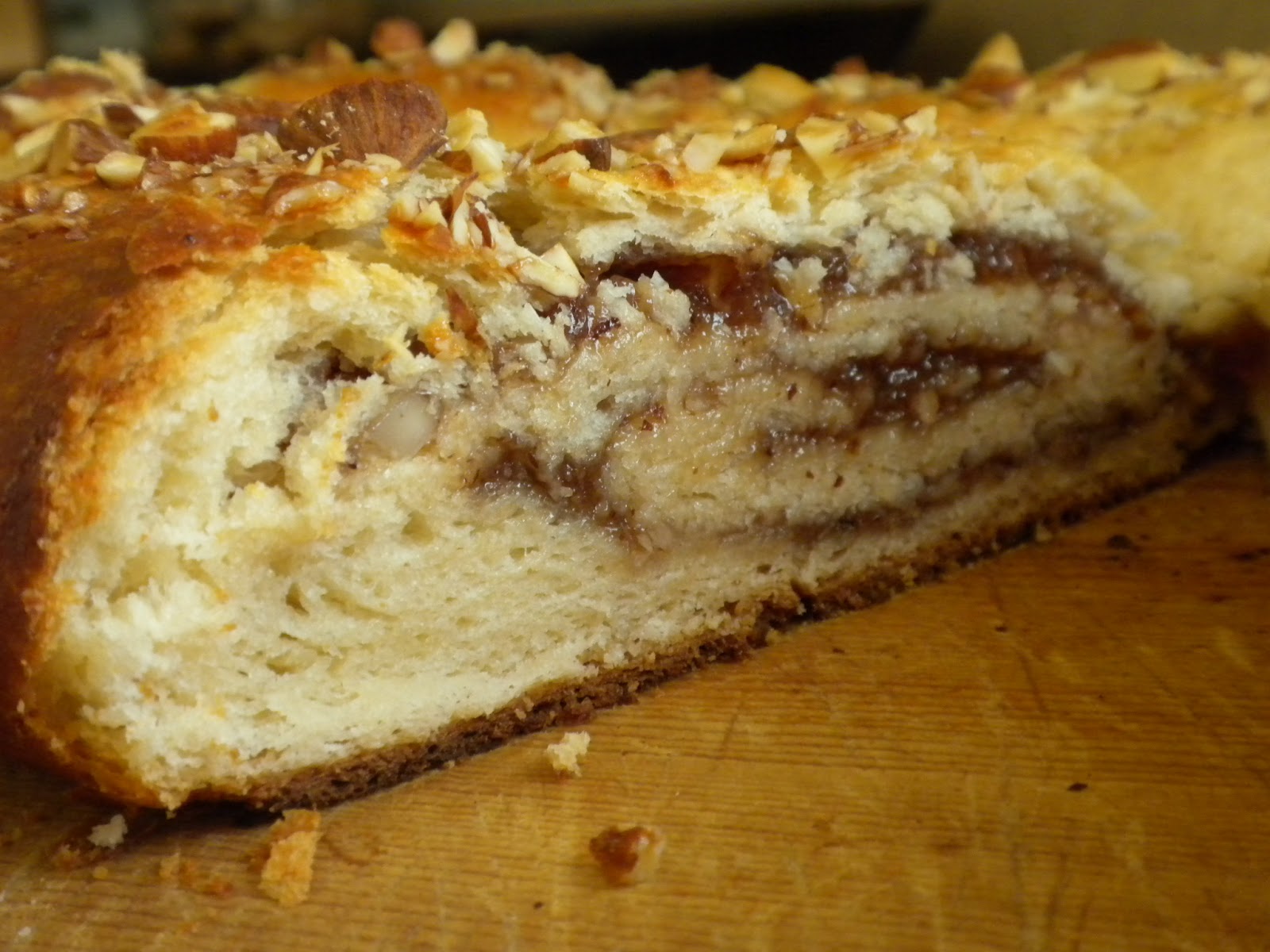 The  kringle paste Danish Up Road: almond Birthday Eating recipe danish Cake