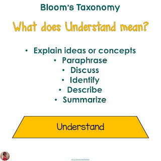 Bloom's Taxonomy: Understand