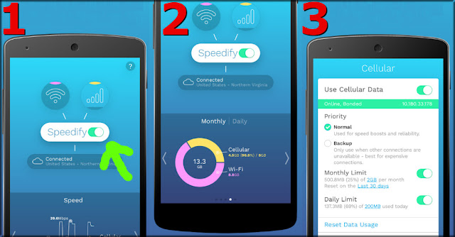  تطبيق Speedify لتسريع الانترنت, تحميل Speedify, شرح Speedify, تسريع الانترنت للاندرويد, تطبيق Speedify