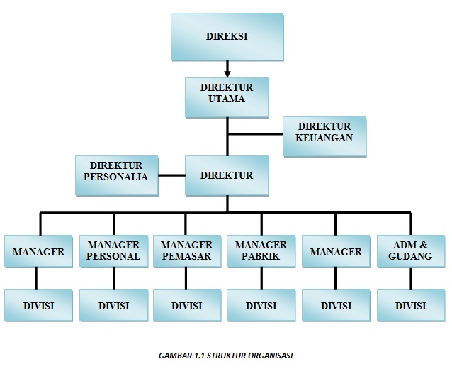 Rizki Priyangga: Struktur Organisasi Perusahaan