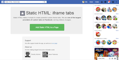 Static HTML: iframe tabs