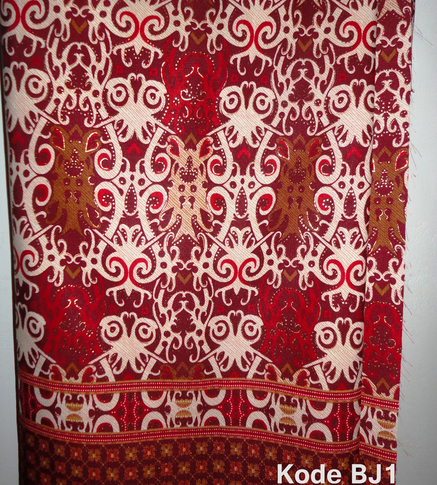 Batik Motif Dayak Khas Kalimantan June 2013