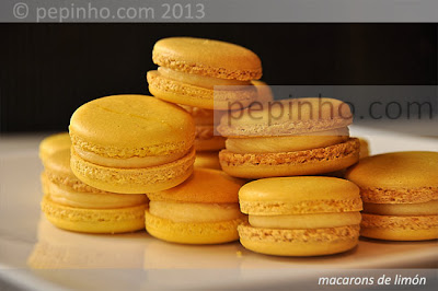 Macarons de limón