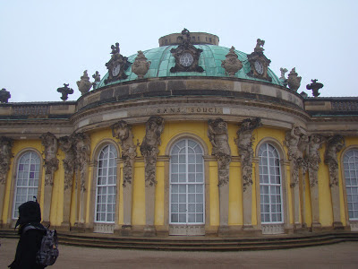 Palácio de Sanssouci em Postdam, próximo a Berlim, Alemanha