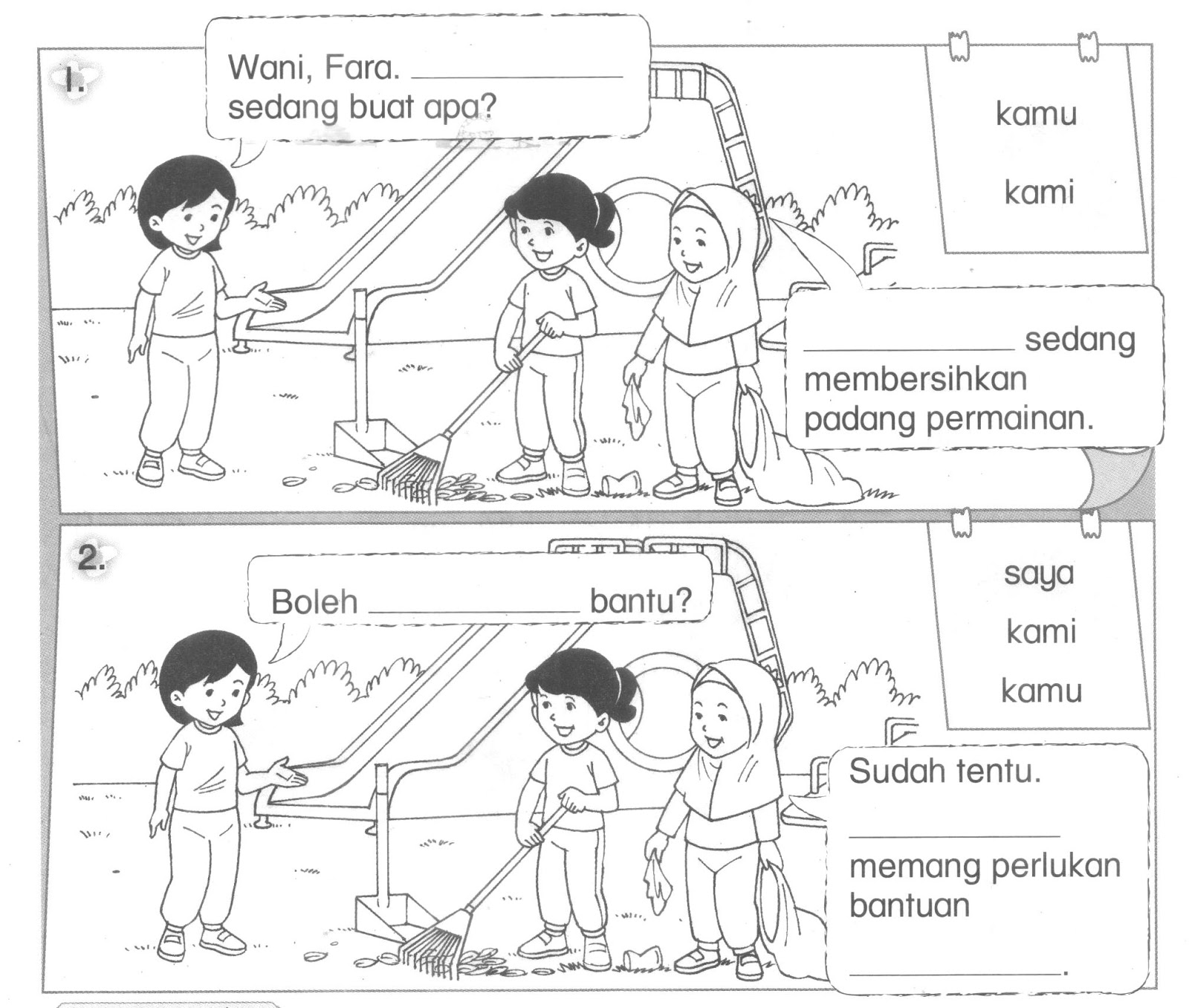 Bahasa Malaysia Tahun 1: 11/14/12