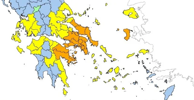 Πολύ υψηλός κίνδυνος πυρκαγιάς Κατηγορία 4 και την Πέμπτη 27 Ιουνίου στην Αργολίδα