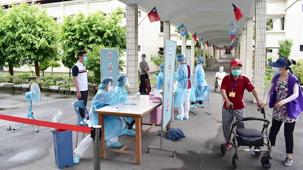 中彰榮譽國民之家普篩 阻斷群聚感染肇生