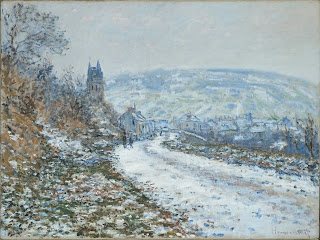 Entering the Village of Vetheuil in Winter, 1879
