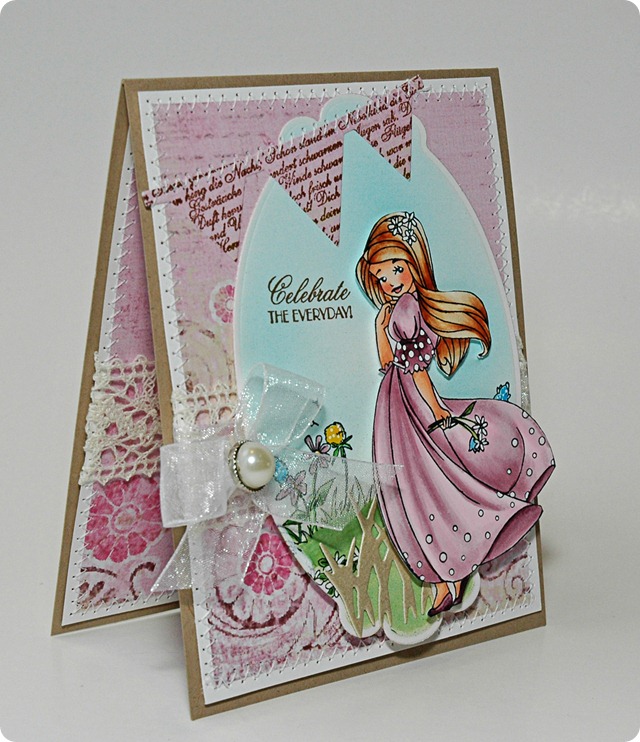 Card # 2 Celebrate the Everday side view