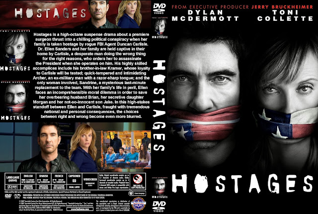 Capa DVD Hostages T1