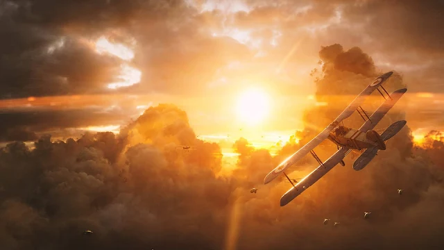 Papel de parede para desktop Battlefield 1 Boeing Stearman