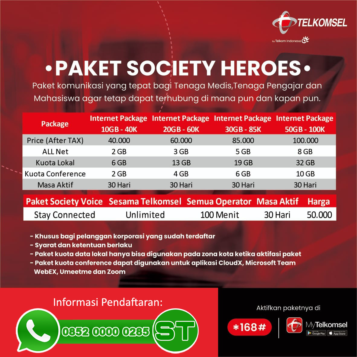 Fitur Society Telkomsel