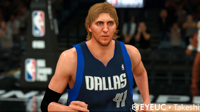 NBA 2K22 Dirk Nowitzki Cyberface Young