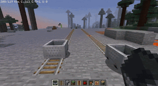 Cara Membuat Powered Rail Menggunakan Redstone di Minecraft