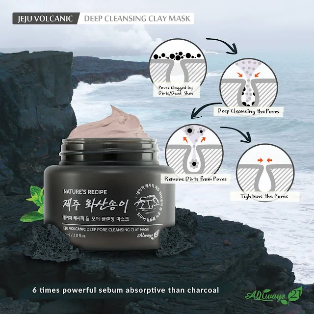 Always21 Jeju Volcanic Deep Pore Cleansing Clay Mask