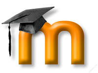 Moodle LMS Logo with graduation cap 