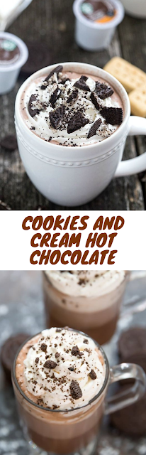 Cookies and Cream Hot Chocolate