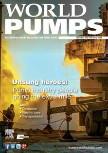 World Pumps. The international magazine for pump users 610 - February 2018 | ISSN 0262-1762 | TRUE PDF | Mensile | Professionisti | Tecnologia | Meccanica | Oleodinamica | Pompe
For 60 years, World Pumps has been the world's leading pump magazine, keeping the pump industry and its customers informed about all the technical and commercial developments in their industry.