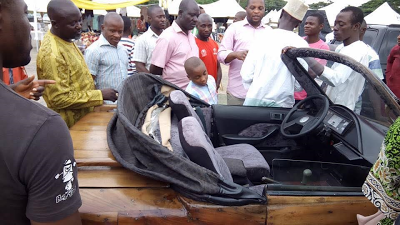 Proudly Nigeria Wooden Car 2