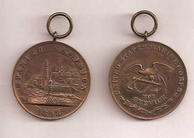 Spanish Campaign Medal belonging to John Fleming Walsh