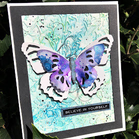 Tim Holtz Sizzix Tattered Butterfly Distress Oxide Sprays Alcohol Pearls Tutorial by Sara Emily Barker https://frillyandfunkie.blogspot.com/2019/03/saturday-showcase-tim-holtz-tattered.html 21