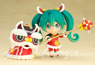 Figura Hatsune Miku Nendoroid Lion Dance Ver. Edición Limitada Character Vocal Series 01