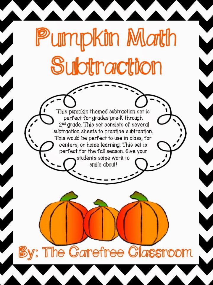 http://www.teacherspayteachers.com/Product/Pumpkin-Math-Subtraction-1461832